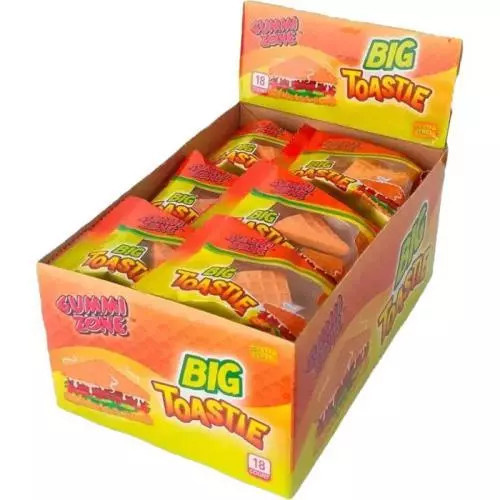 GummiZone želé big toastie /18/ 28g