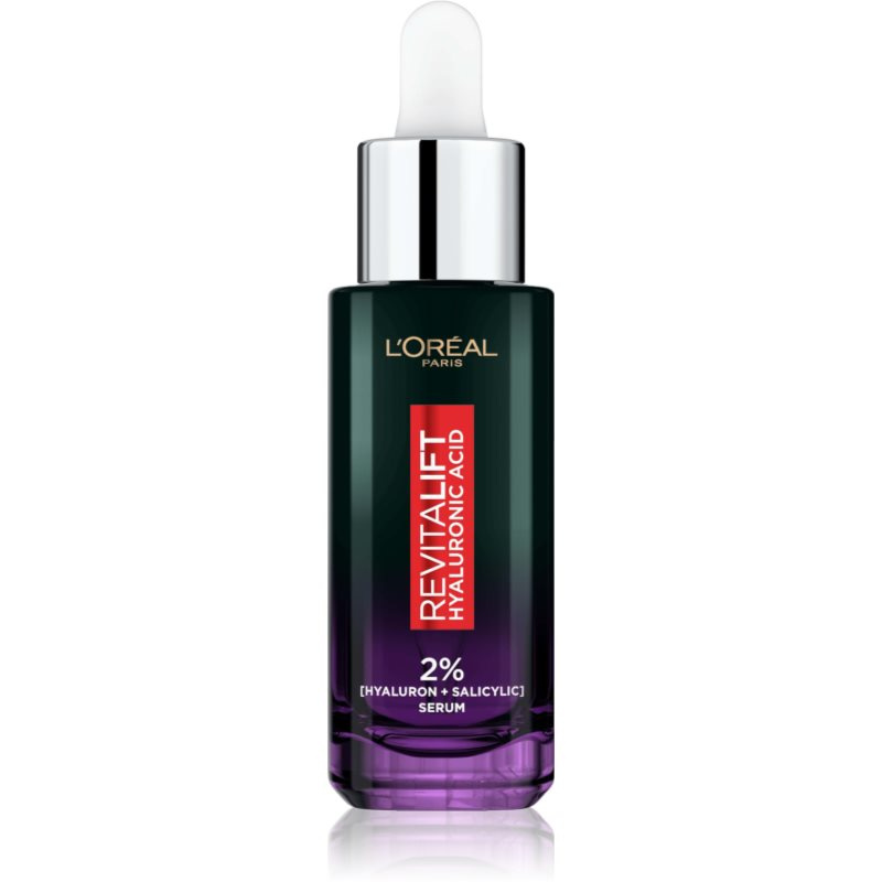 L’Oréal Paris Revitalift Hyaluronic Acid noční sérum na redukci mastnoty pleti 30 ml