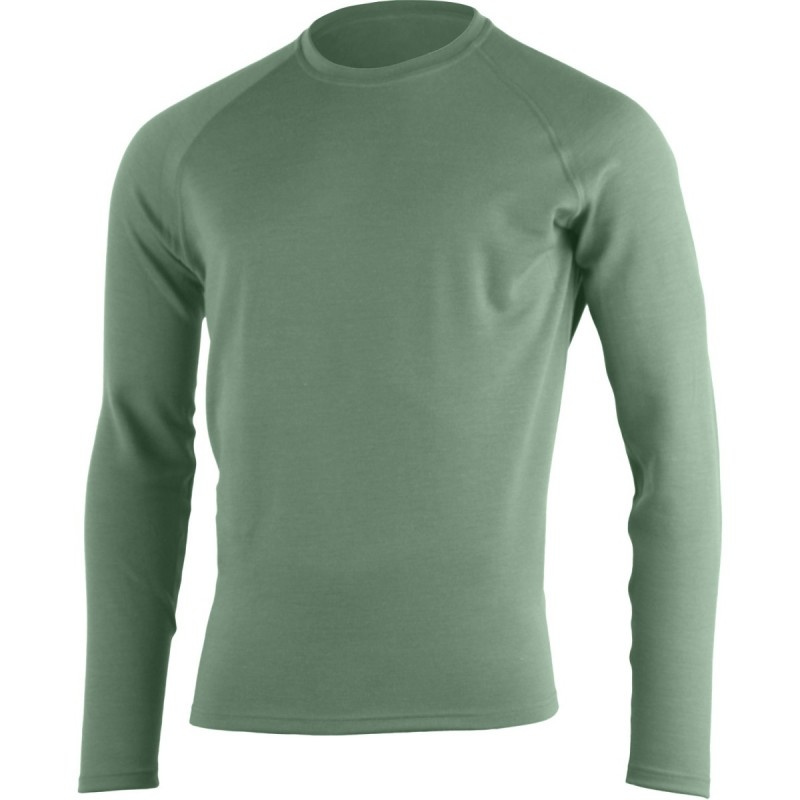 Pánská merino mikina LASTING Wity zelená Velikost: XXL