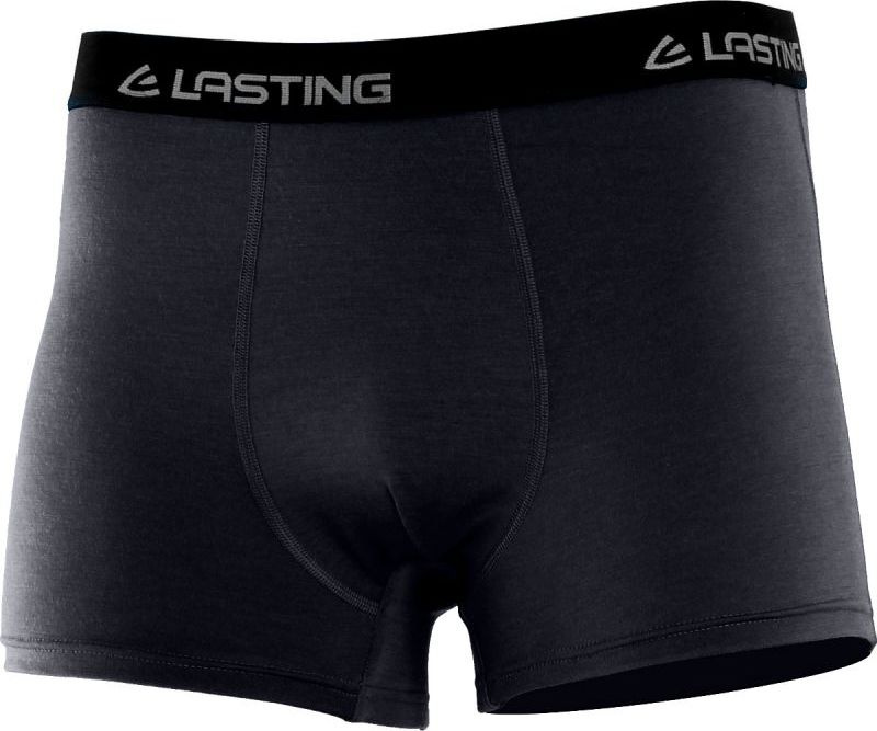 Pánské merino boxerky LASTING Noro modré Velikost: XL
