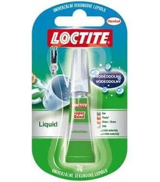 Vteřinové lepidlo Loctite Super Bond Liquid, 3 g