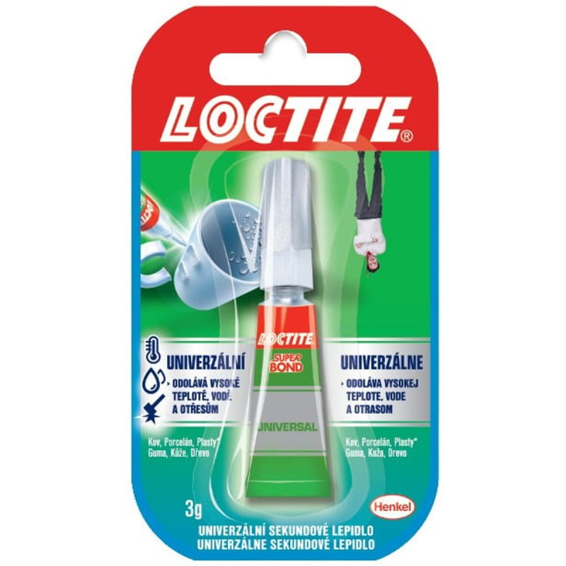 Vteřinové lepidlo Loctite Super Bond Liquid, 3 g
