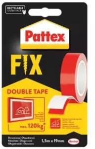Montážní páska Pattex FIX - oboustranná, Strong, 120 kg, 19 mm x 1,5 m