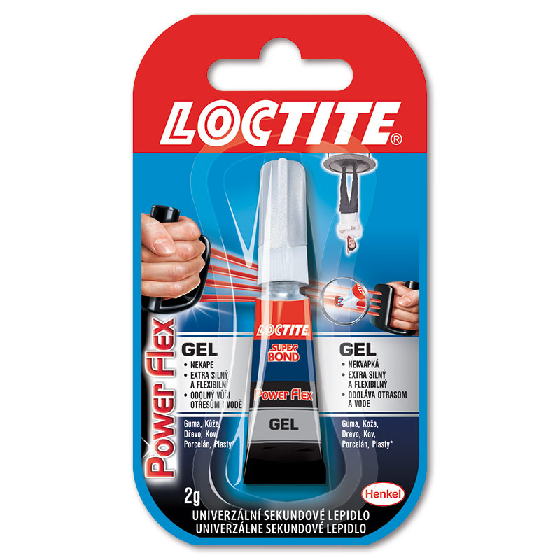 Vteřinové lepidlo Loctite Super Bond Gel, 2 g