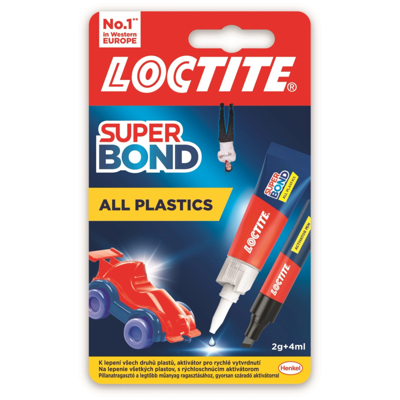 Super attak all plastics 2g+4ml