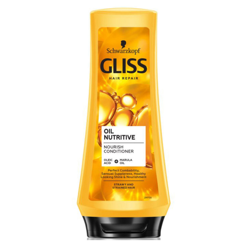 Schwarzkopf Gliss Oil Nutritive vyživující kondicionér s olejem 200 ml