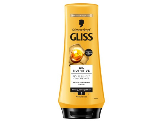 Schwarzkopf Gliss Oil Nutritive vyživující kondicionér s olejem 200 ml