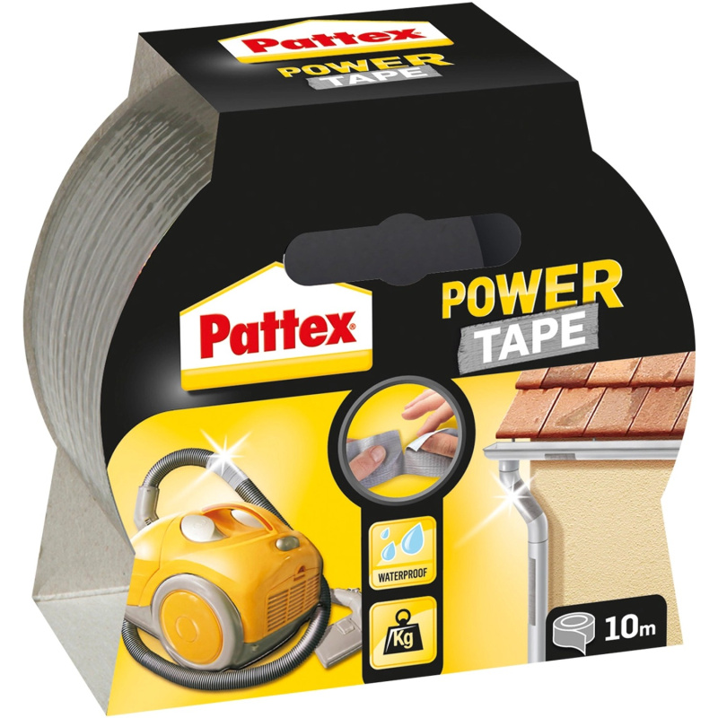 Pattex Montážní lepicí páska POWER TAPE stříbrná 10 m