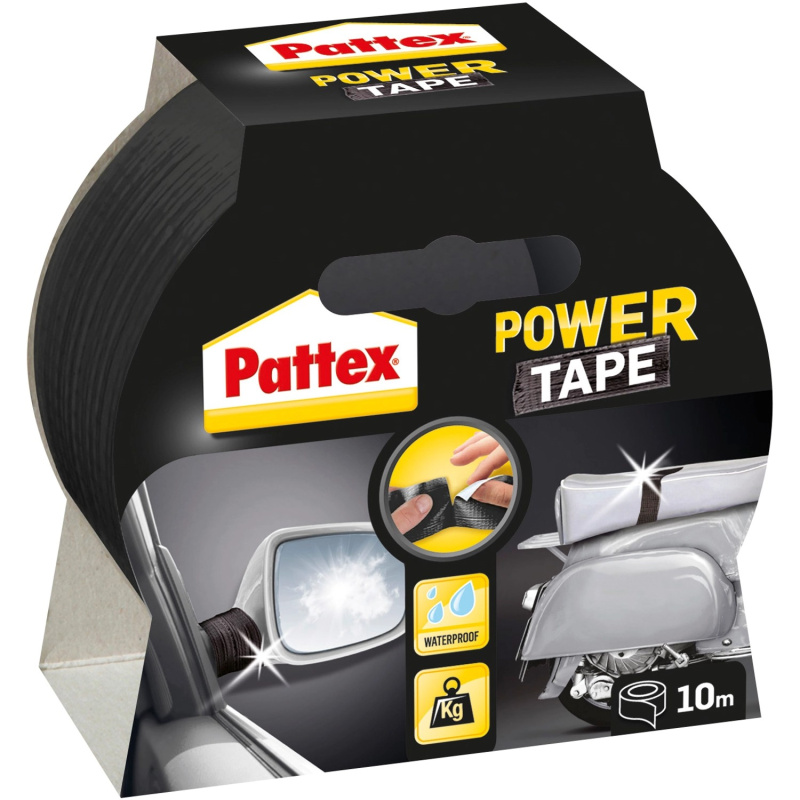 Pattex Montážní lepicí páska POWER TAPE černá 10 m