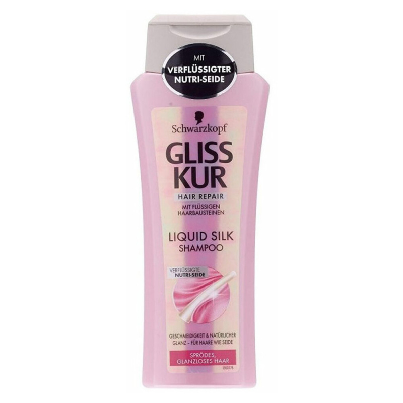 Schwarzkopf Gliss Liquid Silk regenerační šampon pro posílení a lesk vlasů 400 ml