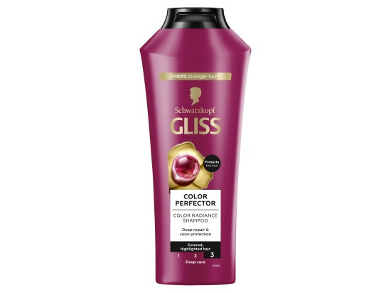 Schwarzkopf Gliss Color Perfector ochranný šampon pro barvené vlasy 400 ml