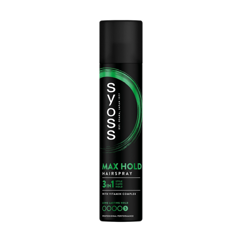 Syoss Max Hold lak na vlasy s extra silnou fixací 300 ml
