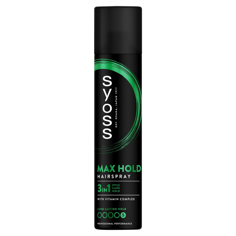 Syoss Max Hold lak na vlasy s extra silnou fixací 300 ml