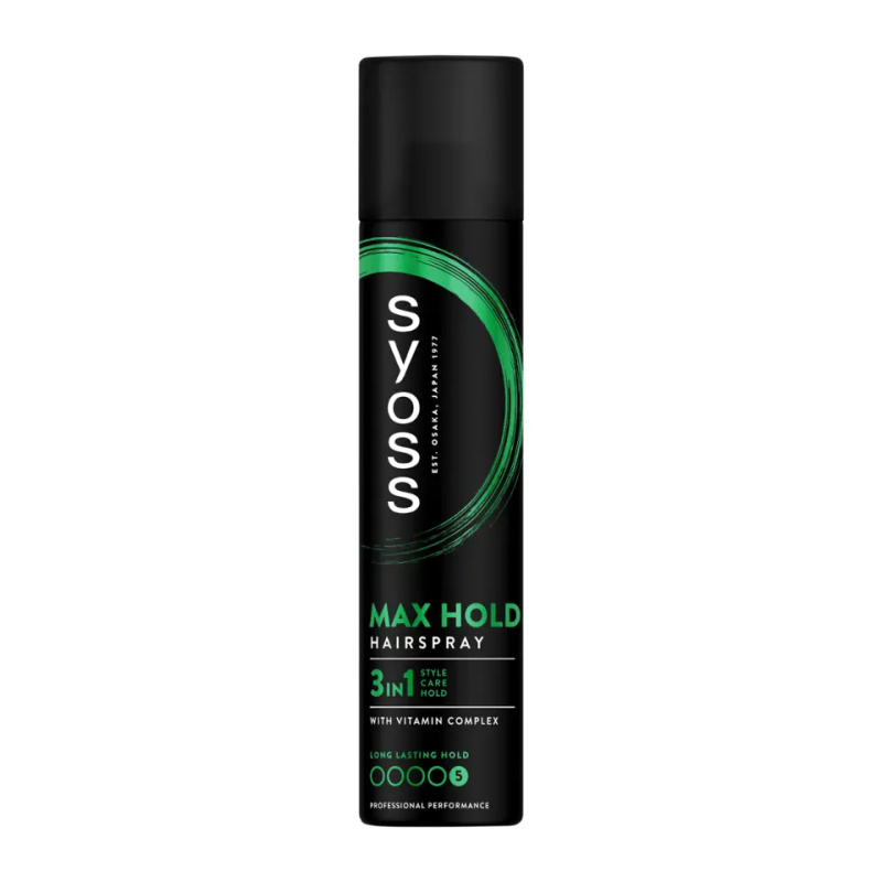 Syoss Max Hold lak na vlasy s extra silnou fixací 300 ml