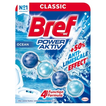 Bref Power Aktiv WC závěs Ocean 50 g