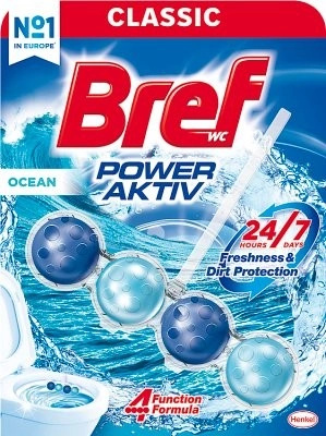 Bref Power Aktiv WC závěs Ocean 50 g