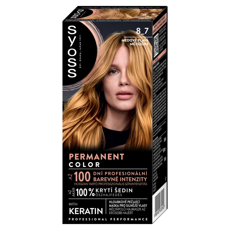 Syoss Color 8-7 Medově plavý