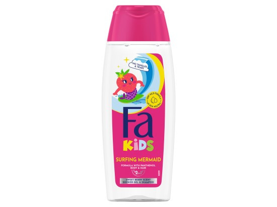 FA Kids Sprchový gel a šampón Sweet Berry 250 ml