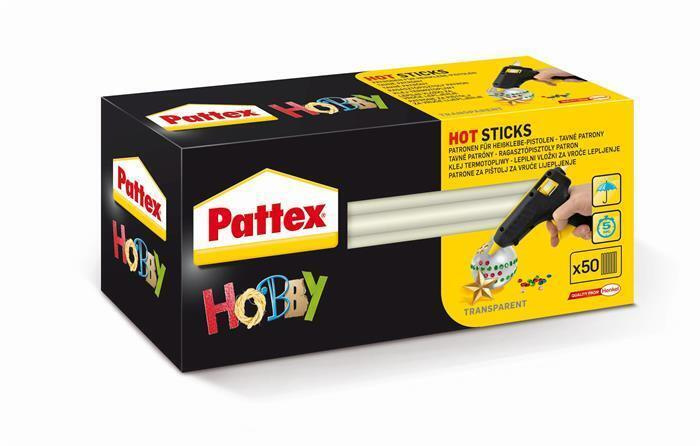 Lepící tyčinky do tavné pistole, 1 kg, HENKEL "Pattex Hot Melt"