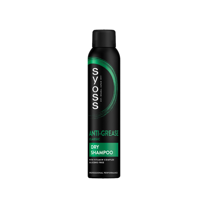 Syoss Anti Grease suchý šampon pro rychle se mastící vlasy 200 ml