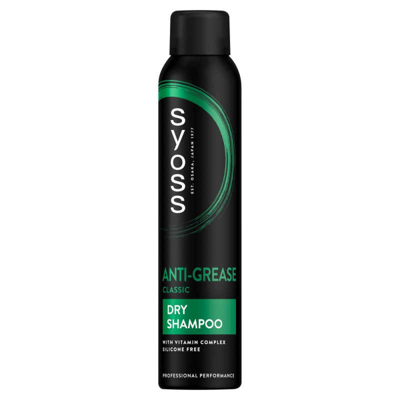 Syoss Anti Grease suchý šampon pro rychle se mastící vlasy 200 ml