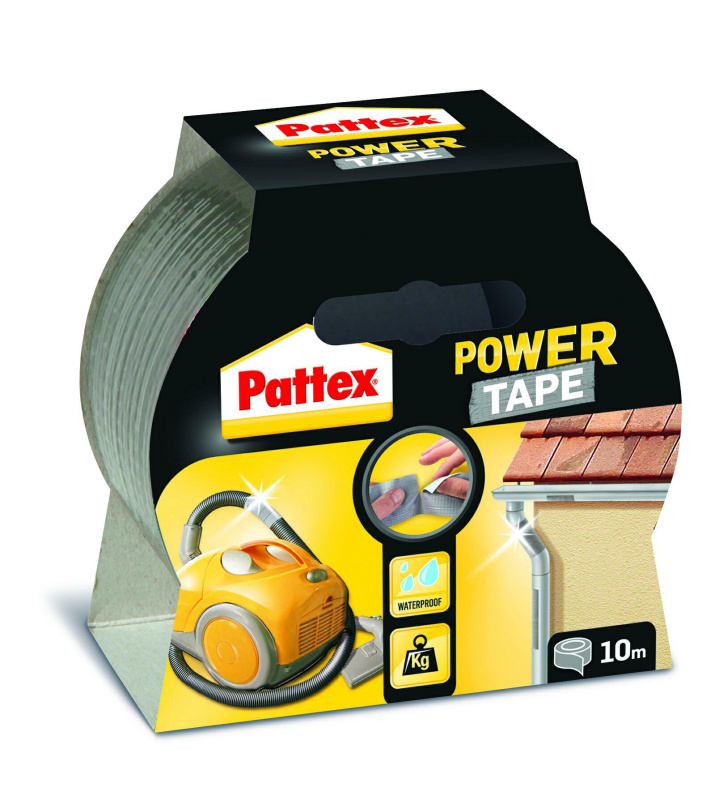 Lepicí páska Pattex Power 50 mm x 10 m - stříbrná