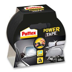 Pattex Power Tape - třívrstvá samolepicí páska - 50 mm × 10 m, černá