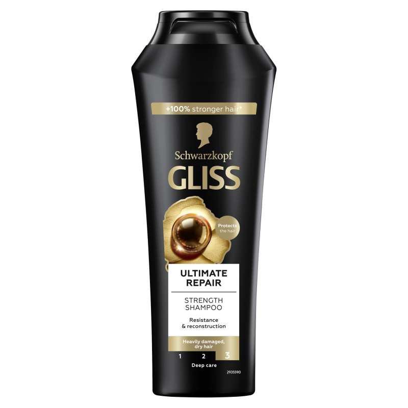 Schwarzkopf Gliss Ultimate Repair posilující šampon pro suché a poškozené vlasy 250 ml