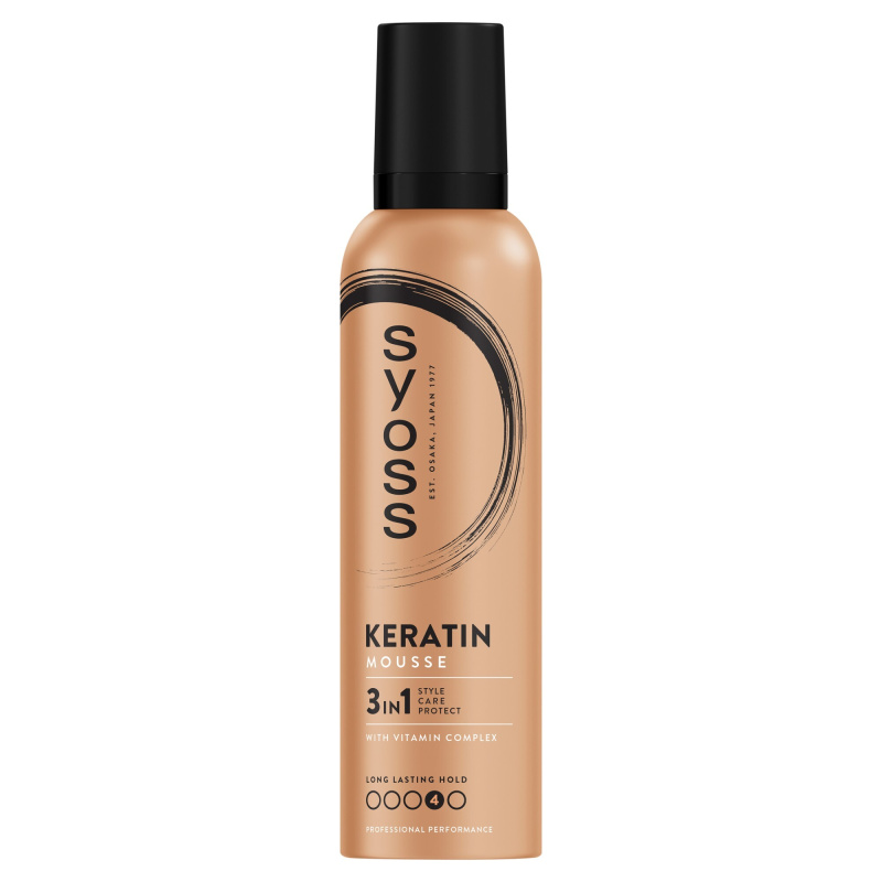 Syoss Keratin Mousse pěnové tužidlo s keratinem 250 ml