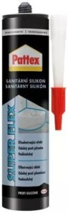 Silikon sanitární Pattex transparentní 280 ml