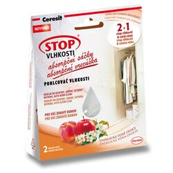 Ceresit - absorpční sáčky - energická vůně ovoce, 2 x 50 g