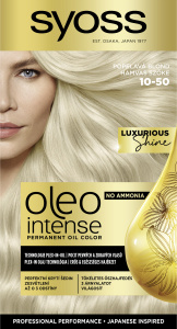 Syoss Oleo Intense permanentní barva na vlasy s olejem odstín 10-50 Popelavá blond 1 ks