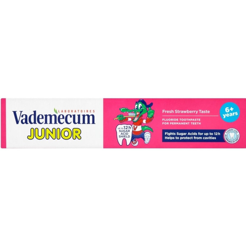 Vademecum Dětská zubní pasta jahoda 6+