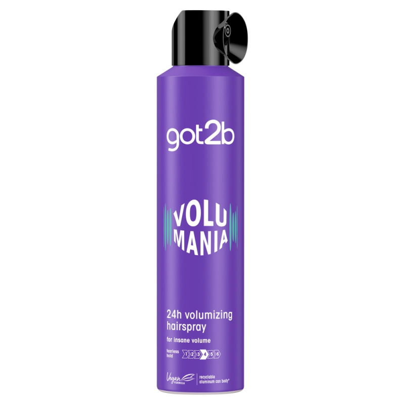 got2b Volumania lak na vlasy se silnou fixací pro dlouhotrvající objem 300 ml