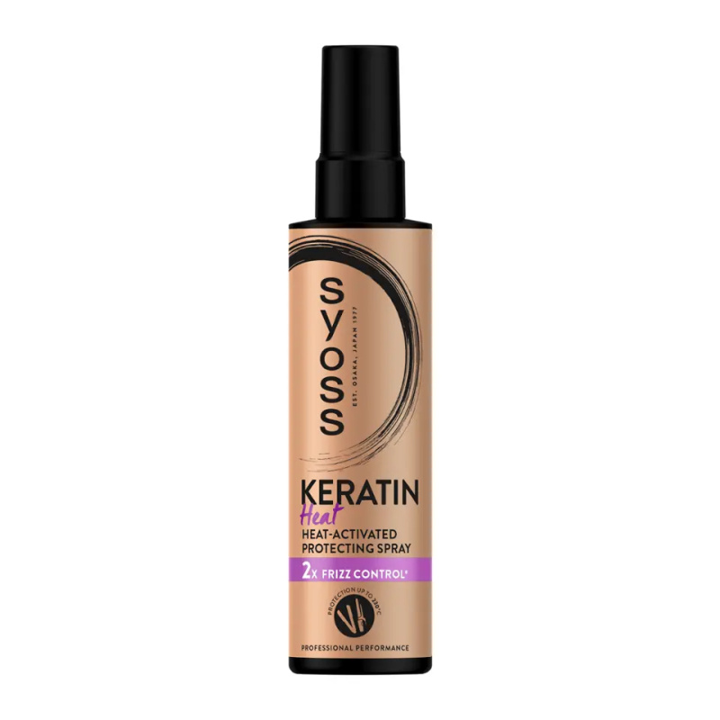 Syoss Keratin ochranný sprej pro tepelnou úpravu vlasů 200 ml