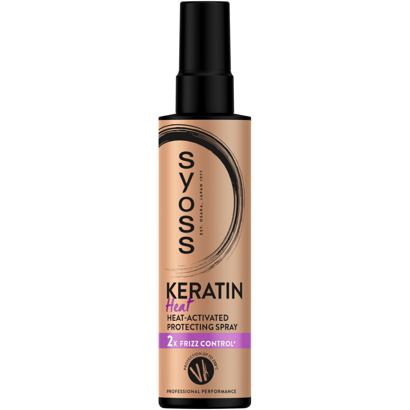 Syoss Keratin ochranný sprej pro tepelnou úpravu vlasů 200 ml