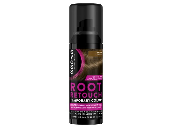Syoss Root Retoucher tónovací barva na odrosty ve spreji odstín Brown 120 ml