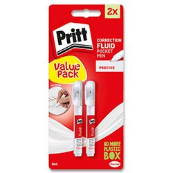 Korekční pero Pritt Pocket Pen - 8 ml, 2 ks v blistru