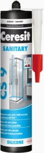 Silikon sanitární Ceresit CS 9 bílý 280 ml