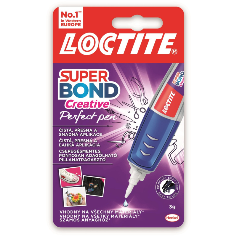 Vteřinové lepidlo Loctite Perfect Pen, gel, 3 g
