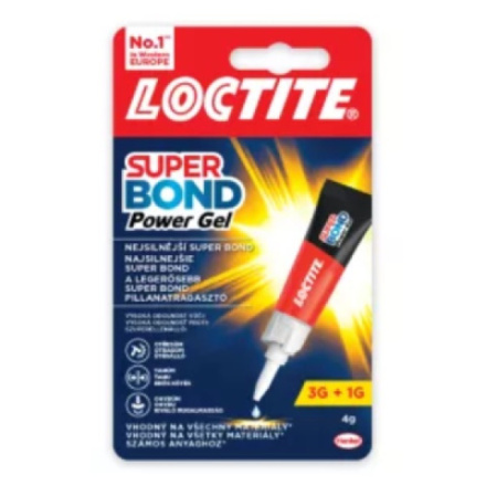 Loctite Super Bond Power Gel - vteřinové lepidlo - 4 g