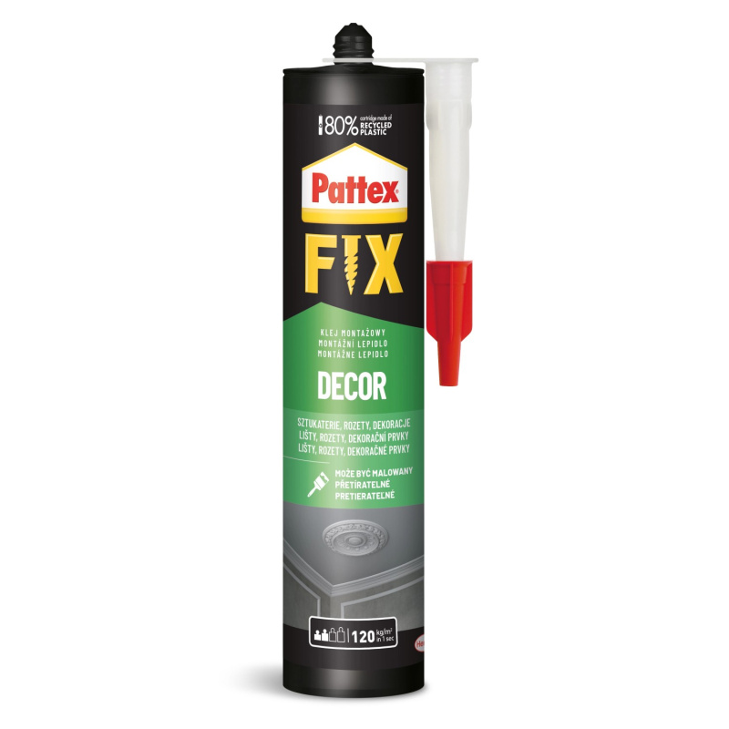 Pattex Montážní lepidlo FIX DECOR 380 g