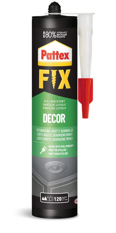 Pattex Montážní lepidlo FIX DECOR 380 g