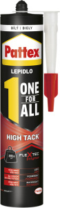 Pattex Montážní lepidlo ONE FOR ALL HIGH TACK bílé 440 g