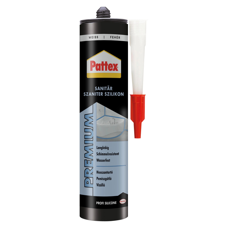 Sanitární silikon bílý 280 ml