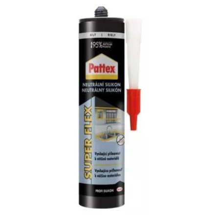 Silikon neutrální Pattex 280 ml bílá