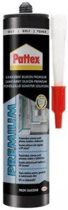 Silikon sanitární Pattex PREMIUM PROTI PLIESNI 310 ml biely