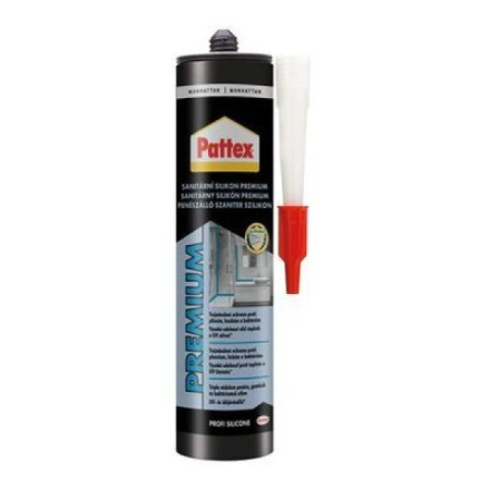 Silikon sanitární Pattex PREMIUM PROTI PLIESNI 310 ml manhattan