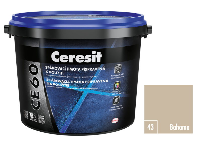Hmota spárovací Ceresit CE 60 bahama 2 kg