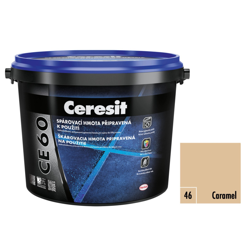 Ceresit Spárovací hmota připravená k okamžitému použití CE 60 caramel 2 kg